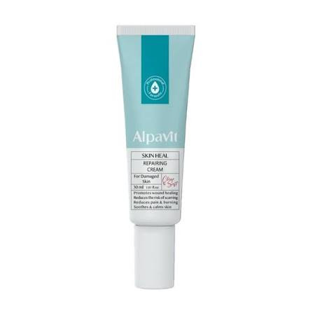 کرم ترمیمکننده پوست آلپاویت مدل skin heal حجم 30 میلیلیتر