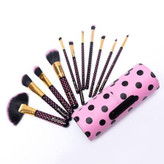 ست 11 عددی براش آرایشی بی اچ کازمتیکس BH Cosmetics Pink A Dot