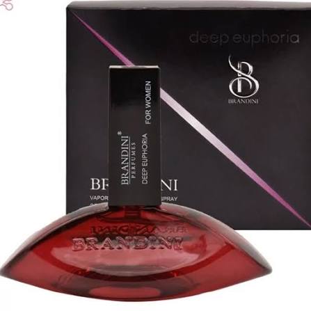 ادکلن زنانه کلوين کلاين دیپ ایفوریا برندینی (Brandini Calvin Klein Deep Euphoria) حجم 33 میل