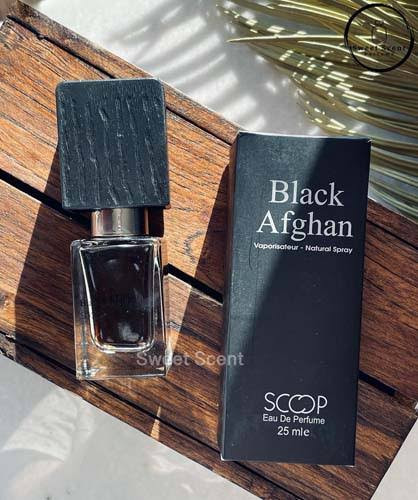 ادکلن مردانه اسکوپ مدل Black Afghan حجم 25 میلیلیتر