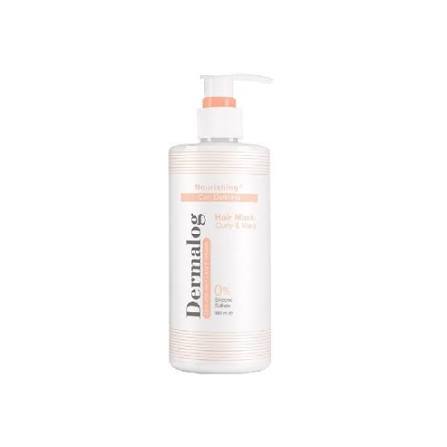 ماسک مو درمالوگ مدل موی فر Curly حجم 350 میلی لیتر