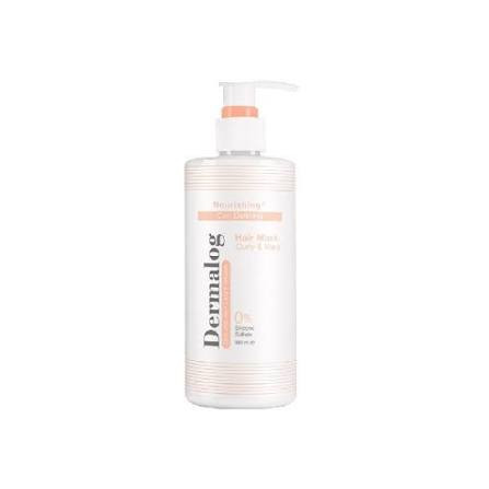 ماسک مو درمالوگ مدل موی فر Curly حجم 350 میلی لیتر